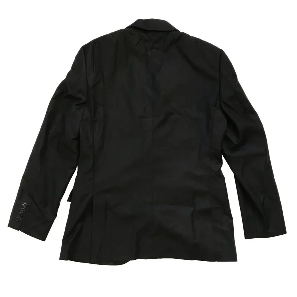 NWT JCREW Thompson Tuxedo Peal Lapel Jacket Mens 38 S Black Wool Slim Fit AZ235